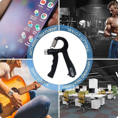 Grip Strength Training for Hand and Arm Muscles, Finger Strength Rehabilitation Training, and Fitness Handshake Training